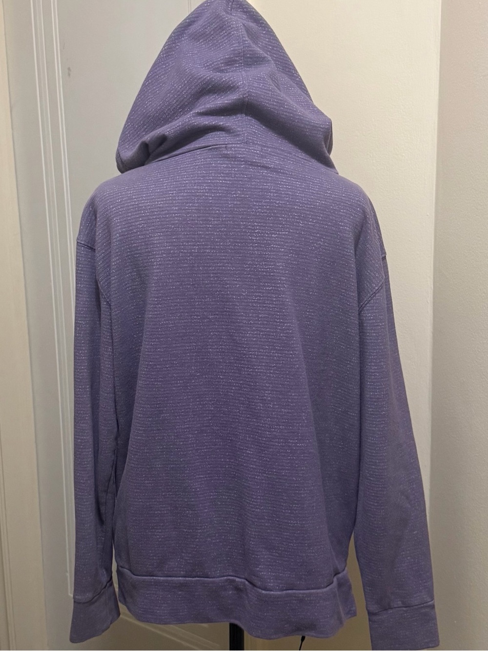 Champion Women's French Terry Striped Lavender Hoodie - Size L - NWOT - Picture 7 of 12